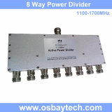 20dB 1100_1700MHz 8 Way Active Wilkinson RF power splitter